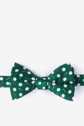 Par-Tee Time Green Self-Tie Bow Tie Photo (0)