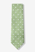 Polka Dot Green Tie Photo (0)