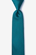 Quartz Green Skinny Tie Photo (0)