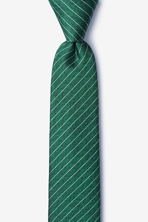 _Robe Green Skinny Tie_