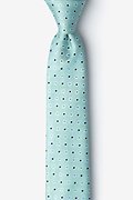 Rocas Atoll Green Skinny Tie Photo (0)