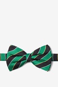 Scoula Green Pre-Tied Bow Tie Photo (0)