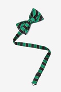 Scoula Green Pre-Tied Bow Tie Photo (1)