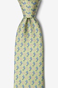 Seahorses & Starfish Green Tie Photo (0)