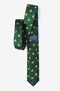 Stone Cold Fox Green Skinny Tie Photo (1)