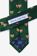 Stone Cold Fox Green Skinny Tie Photo (2)