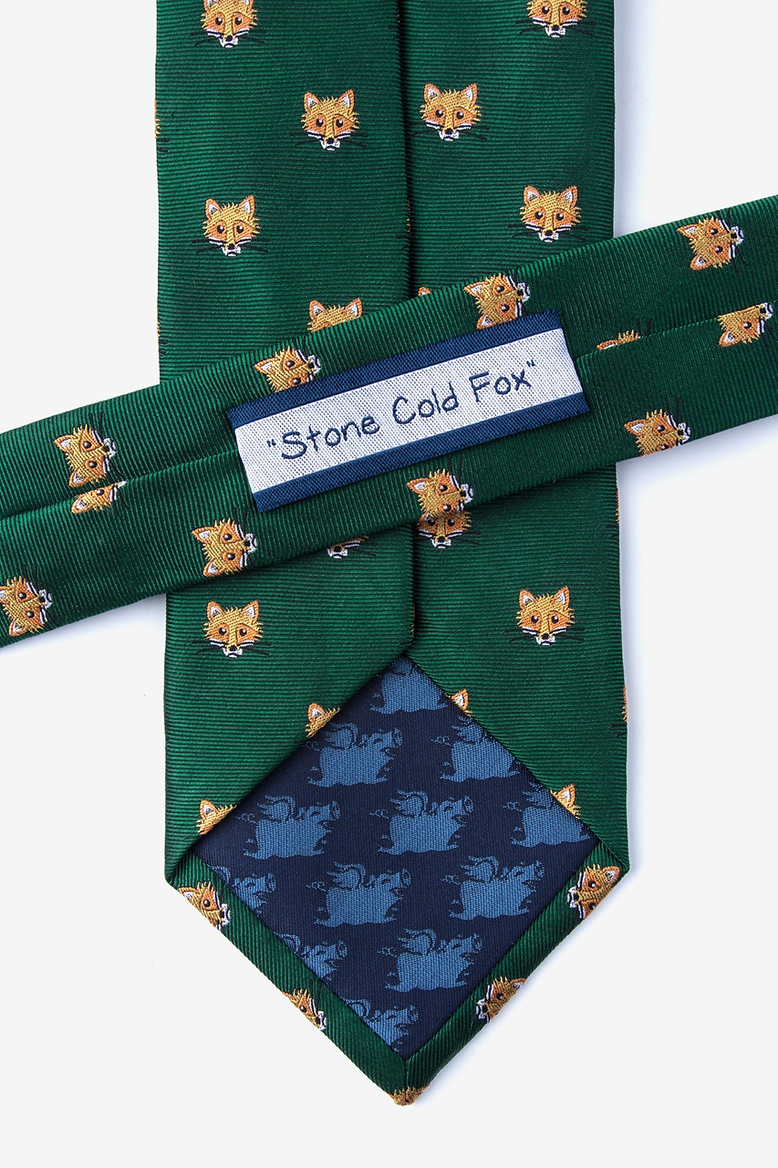 Stone Cold Fox Green Tie Photo (2)