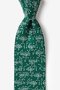 The Art of the Game Green Extra Long Tie Photo (0)