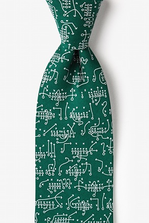 The Art of the Game Green Tie