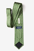 The Perfect Spiral Green Extra Long Tie Photo (2)