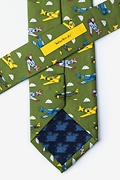 Warbirds Green Tie Photo (2)