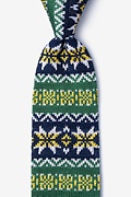 Winter Green Knit Tie Photo (0)