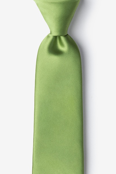 Green Tea Microfiber Green Tea Extra Long Tie