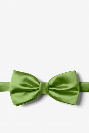 Green Tea Pre-Tied Bow Tie