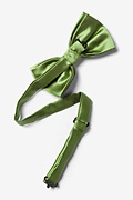 Green Tea Pre-Tied Bow Tie Photo (1)