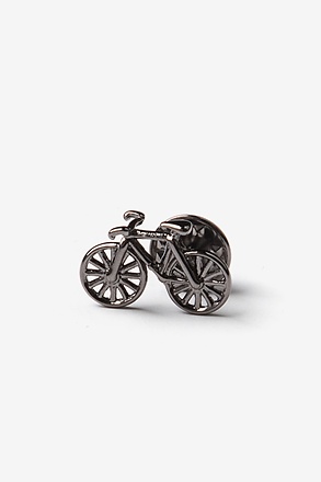 Bicycle Gunmetal Lapel Pin