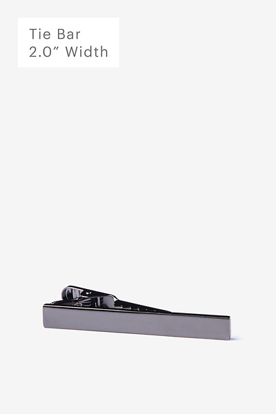 Gunmetal Metal Executive Clasp Tie Bar