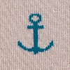 Heather Brown Carded Cotton Stay Anchored