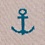 Anchor Heather Brown Sock