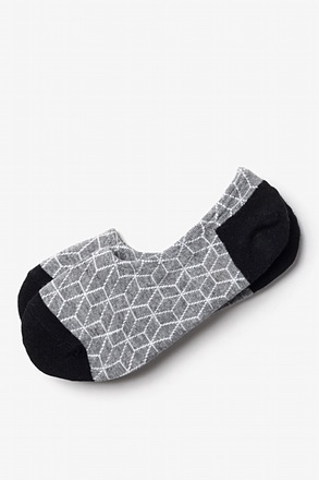 _Fontana Heather Gray No-Show Sock_
