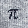 Heather Gray Carded Cotton Pi Is Forever