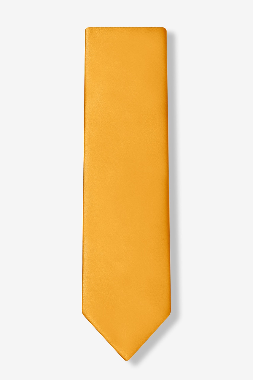 Honey Yellow Extra Long Tie Photo (1)