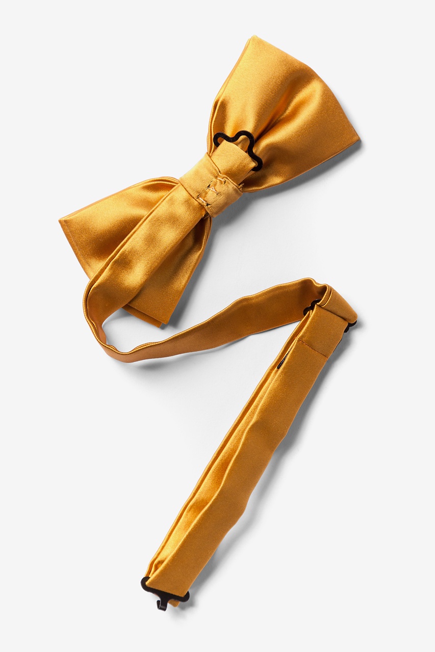 Honey Yellow Pre-Tied Bow Tie Photo (1)