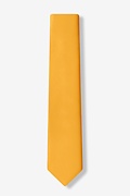 Honey Yellow Skinny Tie Photo (1)