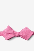 Denver Hot Pink Diamond Tip Bow Tie Photo (0)