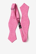 Denver Hot Pink Diamond Tip Bow Tie Photo (1)