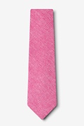 Denver Hot Pink Extra Long Tie Photo (1)