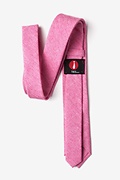 Denver Hot Pink Skinny Tie Photo (2)