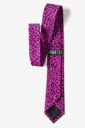 Cheetah Animal Print Hot Pink Skinny Tie Photo (2)