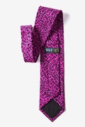 Cheetah Animal Print Hot Pink Tie Photo (2)