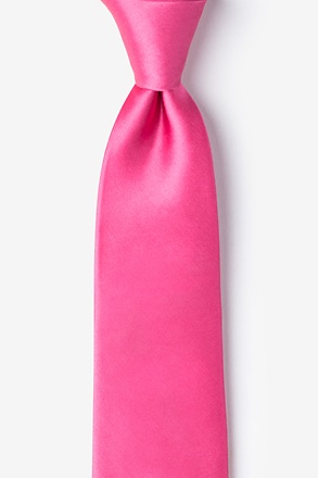 _Hot Pink Tie For Boys_