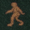 Sasquatch | Big Foot Hunter Green Sock