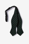 Alton Hunter Green Diamond Tip Bow Tie Photo (1)