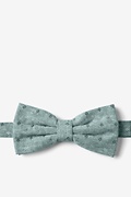 Churchill Hunter Green Pre-Tied Bow Tie Photo (0)