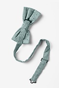 Churchill Hunter Green Pre-Tied Bow Tie Photo (1)