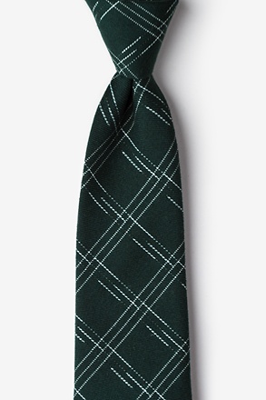Escondido Hunter Green Extra Long Tie