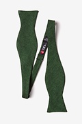 Galveston Hunter Green Self-Tie Bow Tie Photo (1)