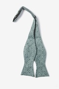 Hunter Green Churchill Self-Tie Bow Tie Photo (1)