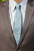 Hunter Green Churchill Skinny Tie Photo (4)
