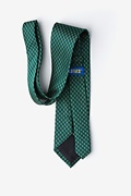 Dollar Signs Hunter Green Extra Long Tie Photo (1)