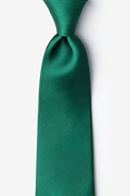 Hunter Green Extra Long Tie Photo (0)