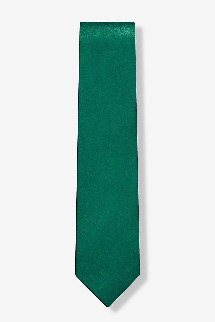 Hunter Green Skinny Tie Photo (1)