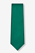 Hunter Green Tie For Boys Photo (1)