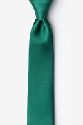 Hunter Green Tie For Boys Photo (0)