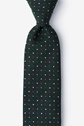 Hunter Green Antwerp Polka Dot Tie Photo (0)