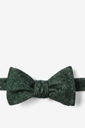 Hunter Green Langley Self-Tie Bow Tie Photo (0)